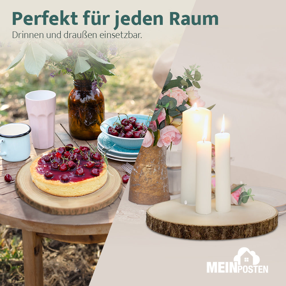 Decorative board tree disc wood wooden board board tray table decoration wooden disc 38-44