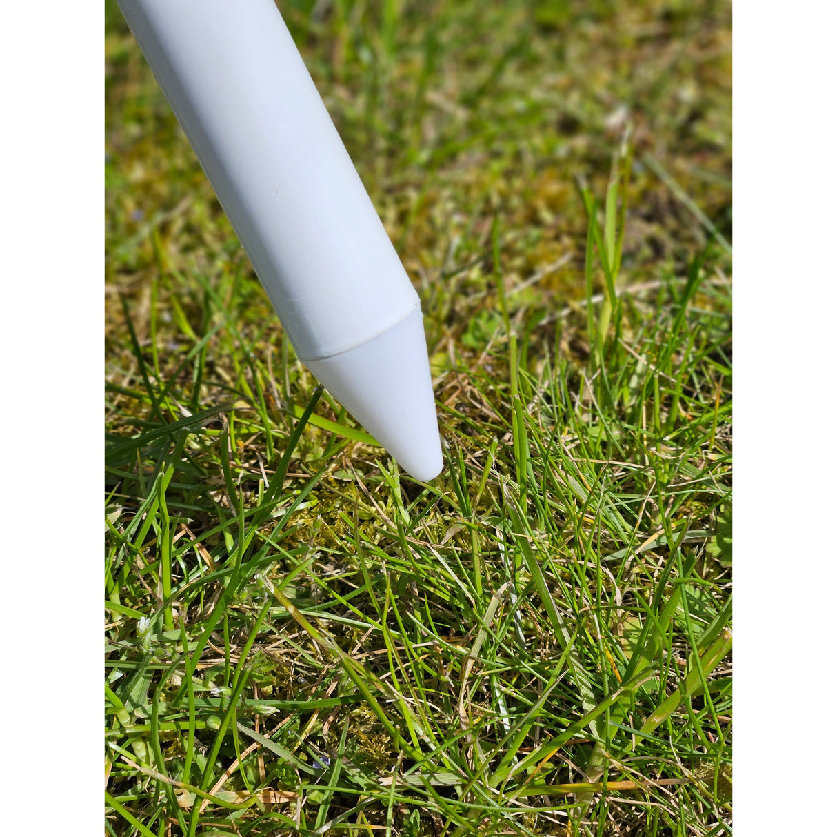 Parasol beach umbrella UV 30+ balcony umbrella green blue circles stripes