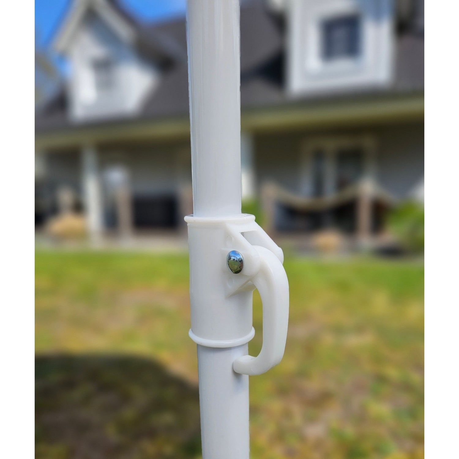 Parasol beach umbrella UV 30+ balcony umbrella green blue circles stripes