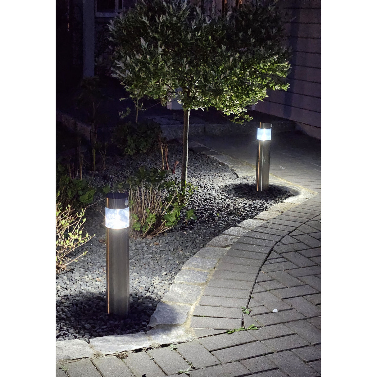 Outdoor light LED solar motion detector path light garden light solar light