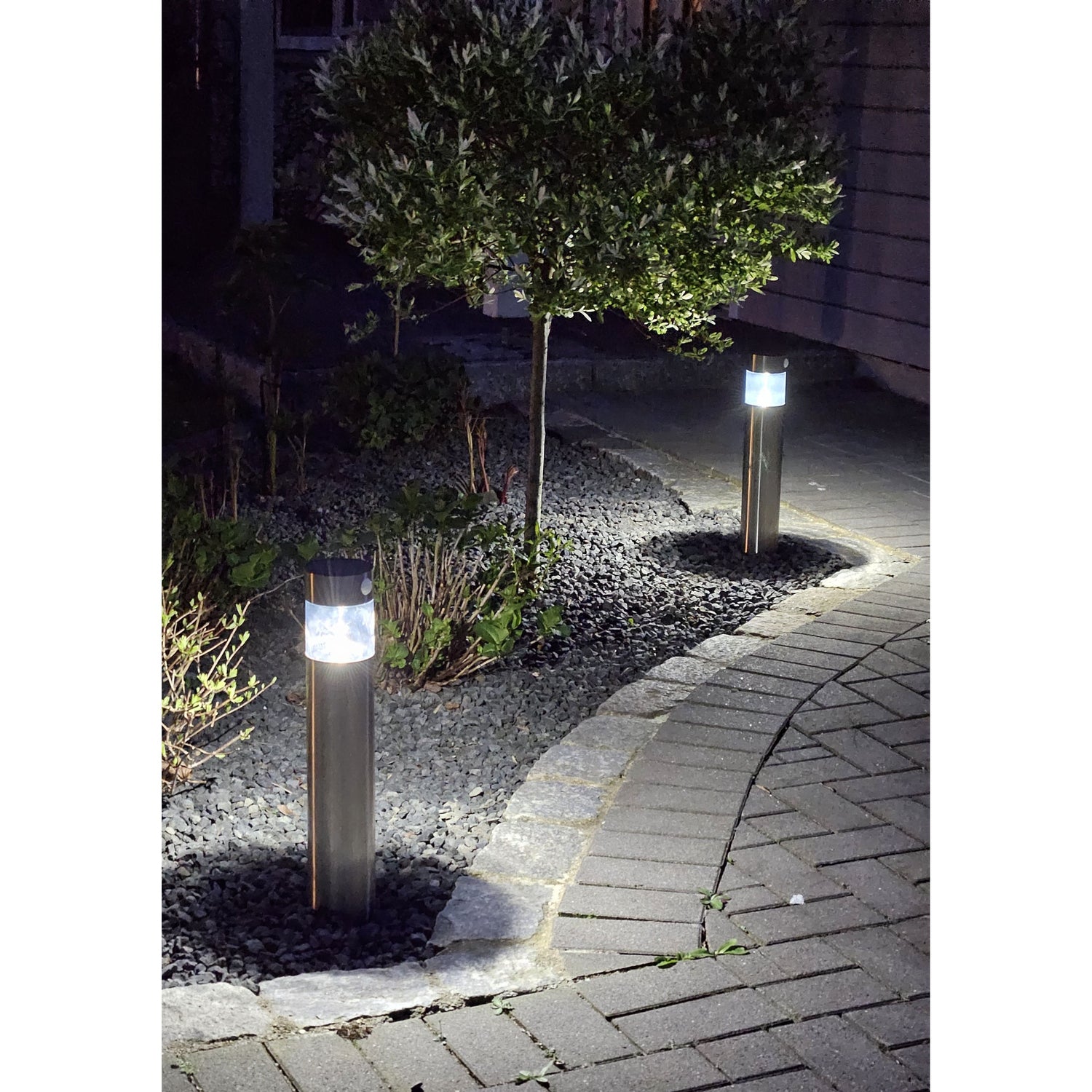 Outdoor light LED solar motion detector path light garden light solar light