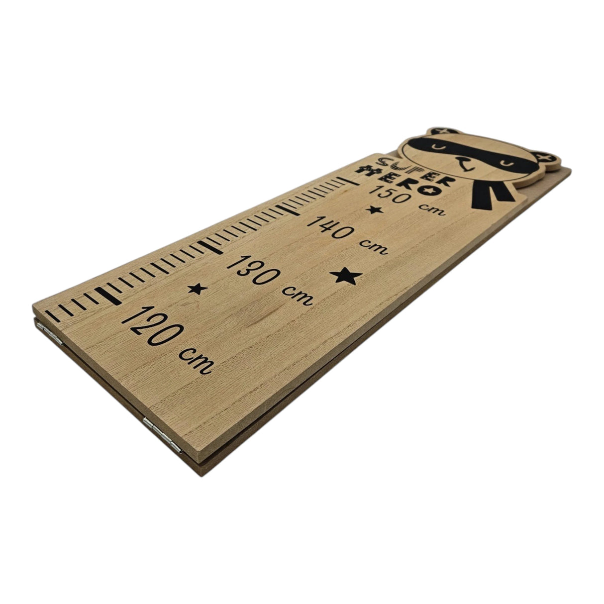 Messlatte Kinder Holz 60-150 cm Größenmesser Jungen und Mädchen Pandabär Tiger Zebra