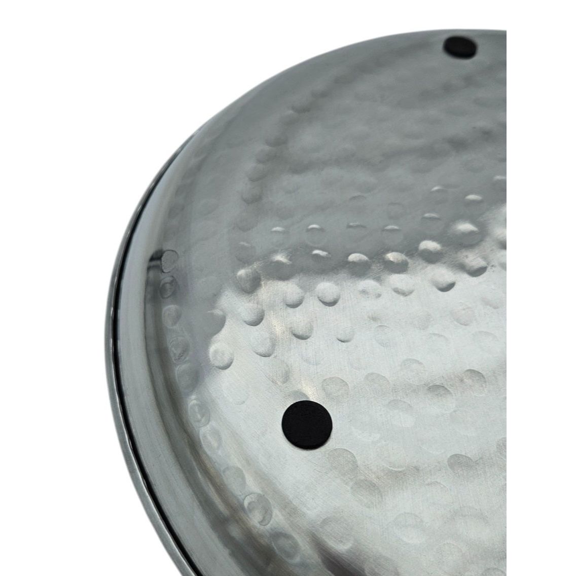 Decorative plate decorative bowl silver metal bowl hammered unique candle tray candle bowl