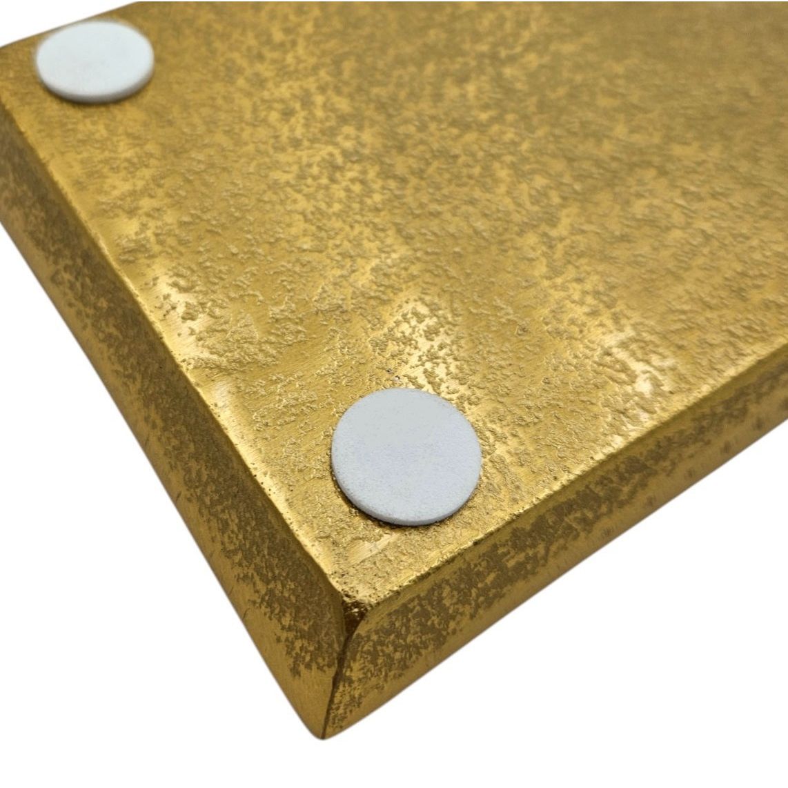 Tray decoration metal 44x13 cm gold candle tray decorative tray decorative bowl rectangular