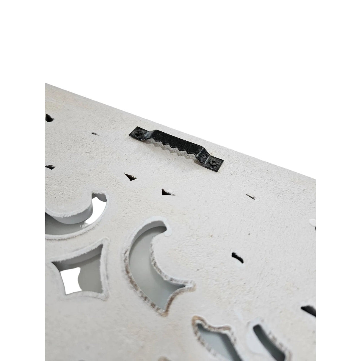 Wall ornament wood white 40 x 40 cm shabby country house ornament wooden ornament wooden picture