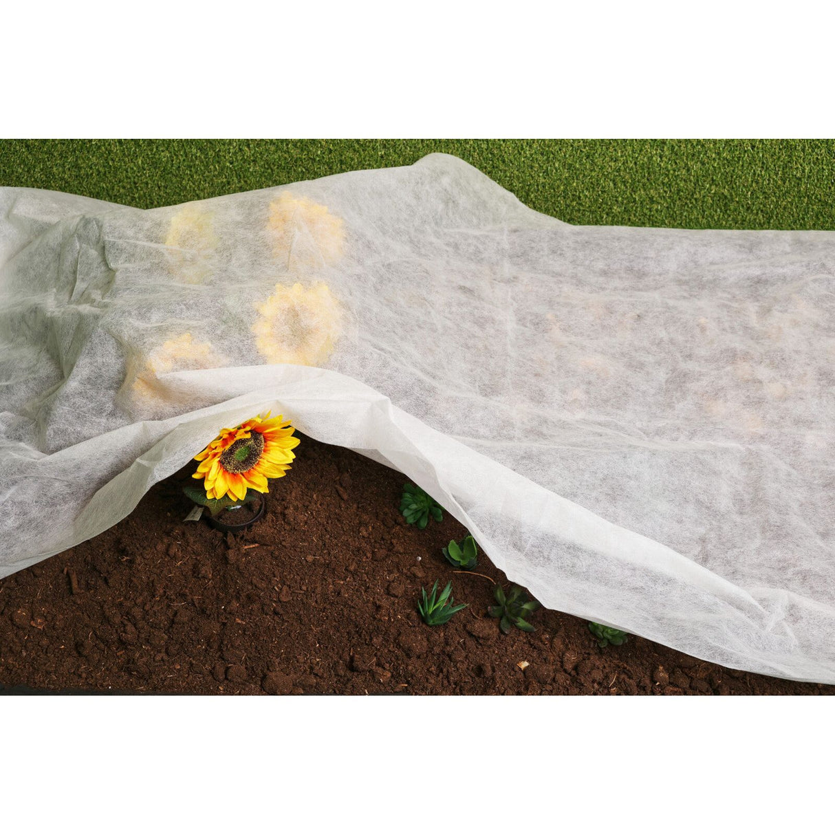 Plant cover frost protection fleece winter protection plant protection white cold protection