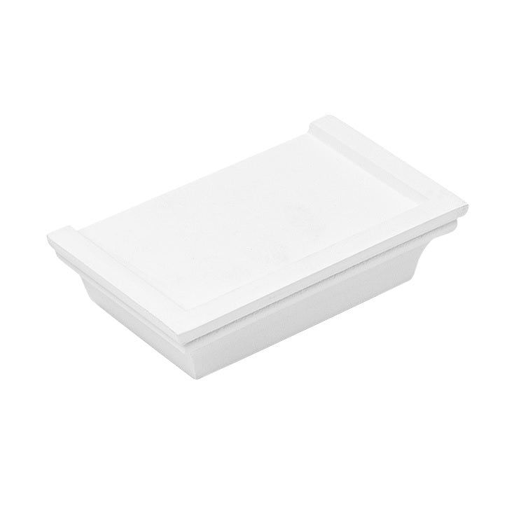 Wall shelf white country house bookcase 15-61 cm wall board hanging shelf floating shelf