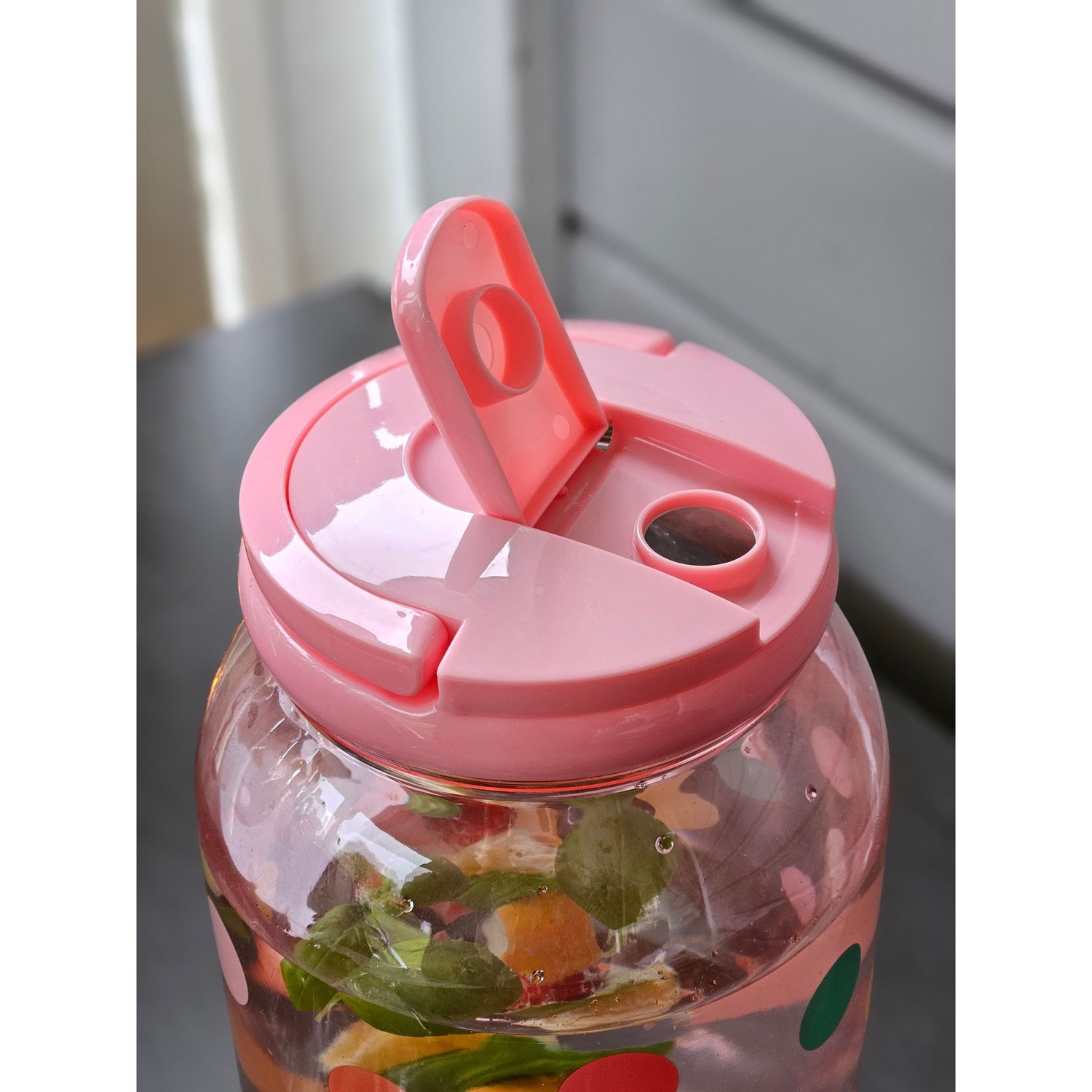 Juice dispenser drinks dispenser with tap 3.75 liters plastic water dispenser