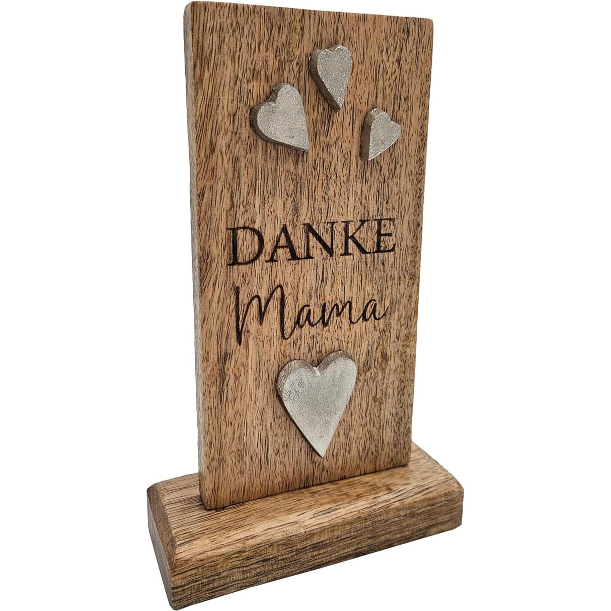 Wooden sign MAMA wooden plaque gift Mother's Day mother sign mango wood height 20 cm