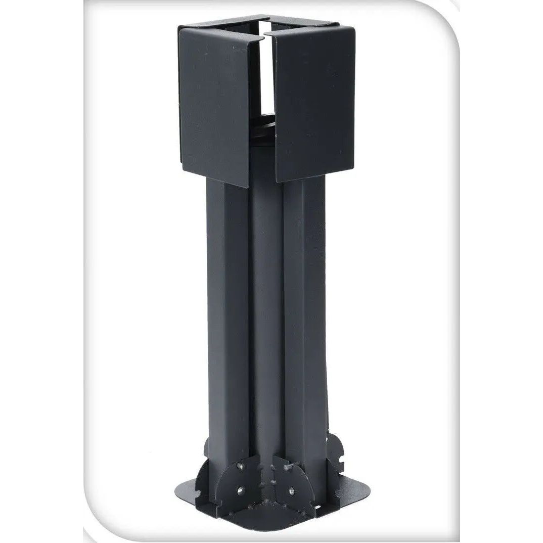 Umbrella stand plate stand parasol metal grey stand for 40x40 plates