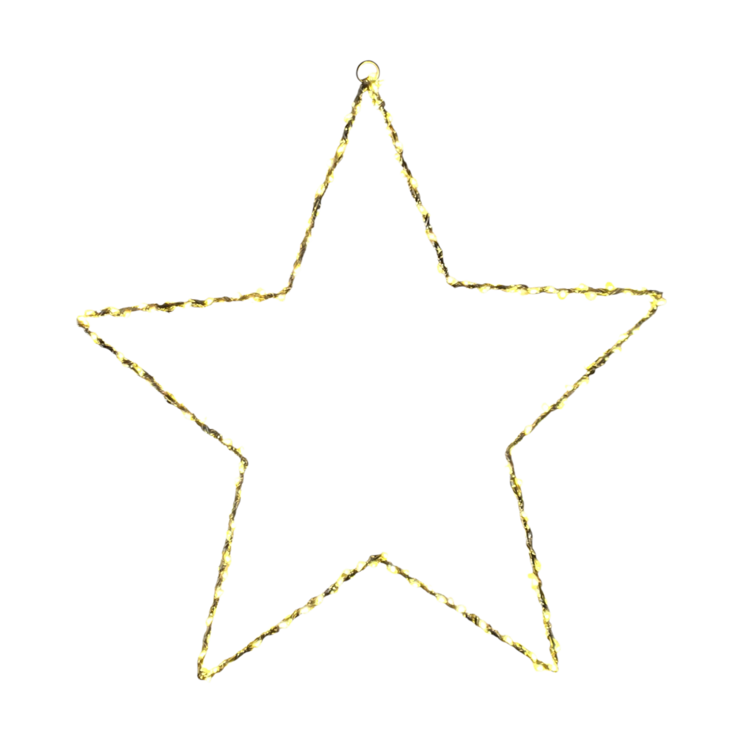 Weihnachtsstern Weihnachtsbeleuchtung XXL 50 cm 150 LED Stern Timer Batterie