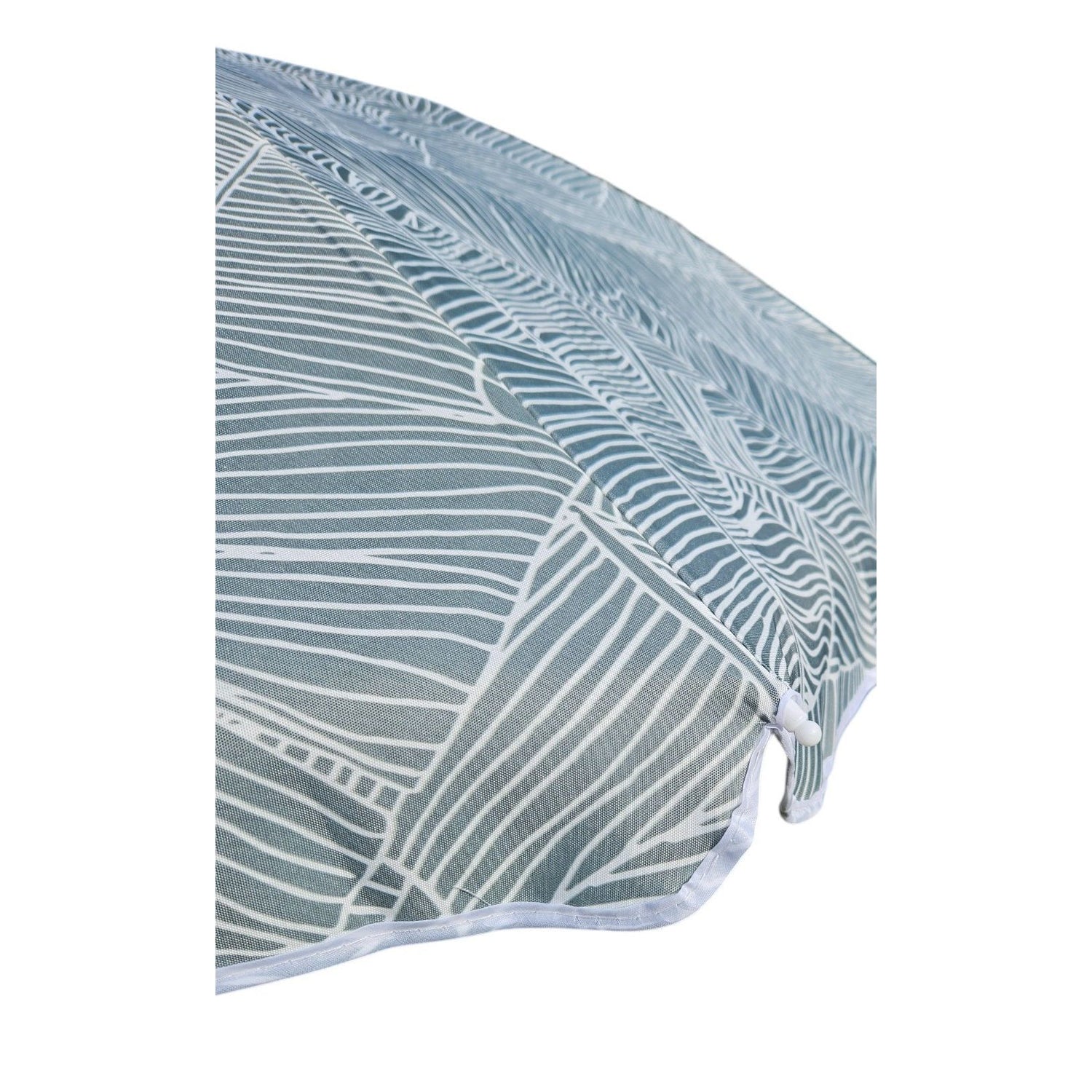 Parasol beach umbrella balcony umbrella green cream brown 160 cm UV protection 30+