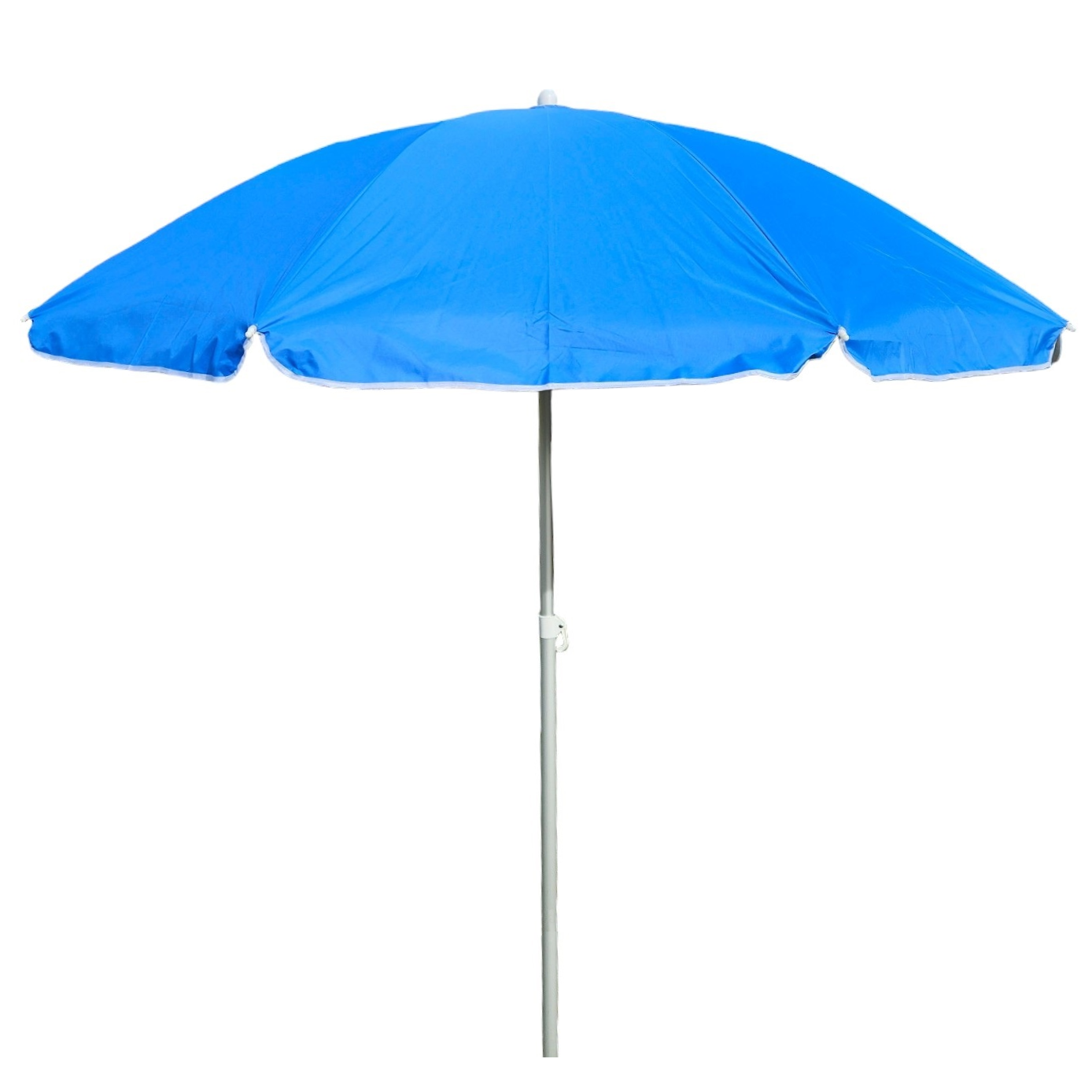 Parasol beach umbrella beach travel stable UV protection UPF 50+ blue 170 cm