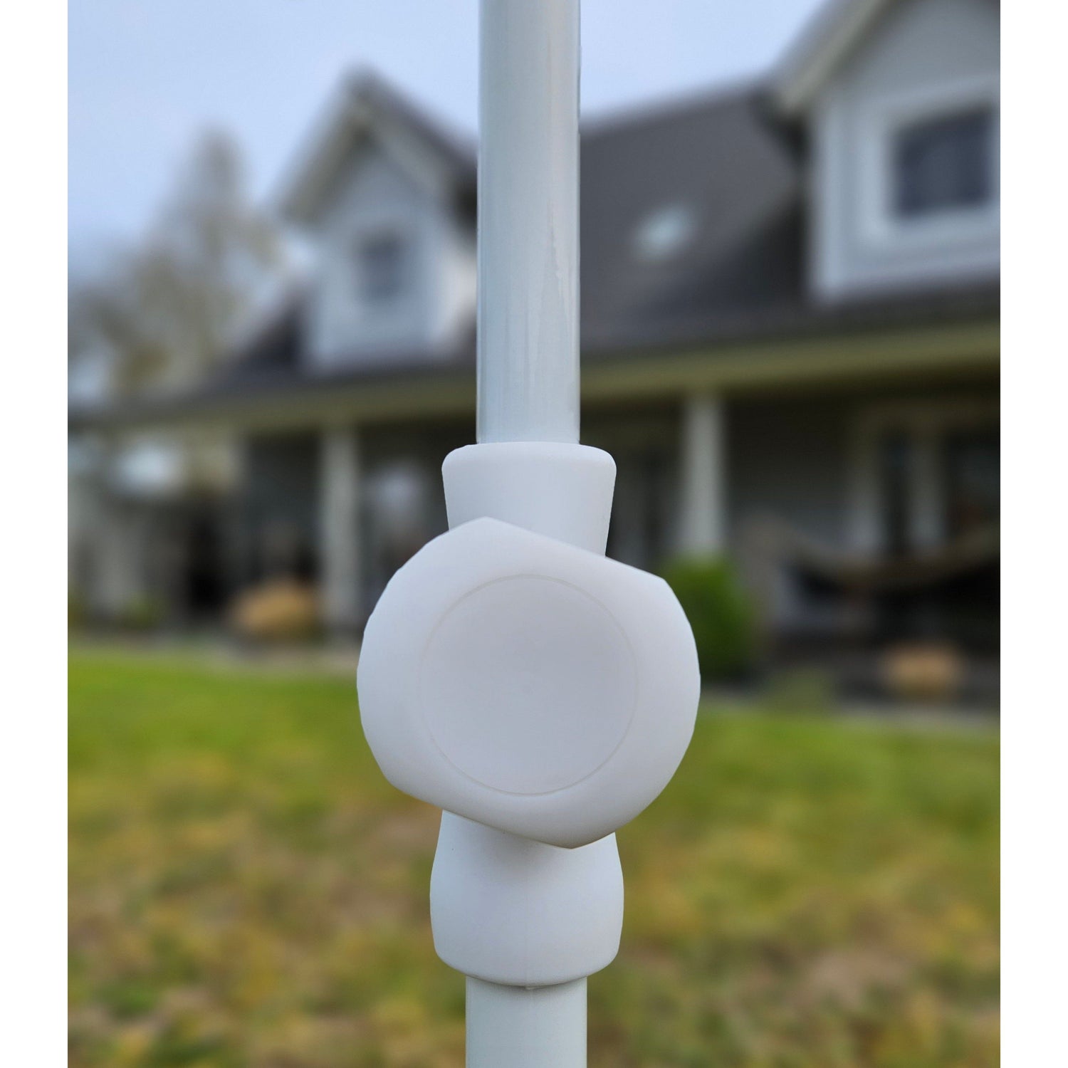 Parasol beach umbrella balcony umbrella UV protection 50+ yellow red 155 cm colorful