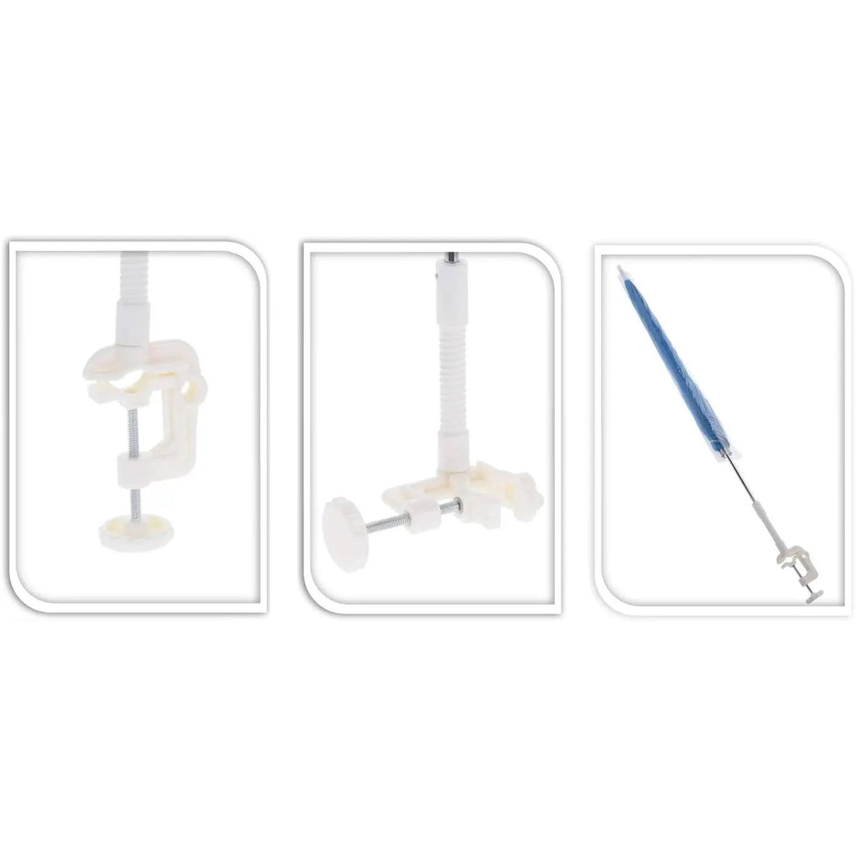 Parasol for buggy sun lounger balcony umbrella stroller Ø 100 cm UV protection (turquoise)