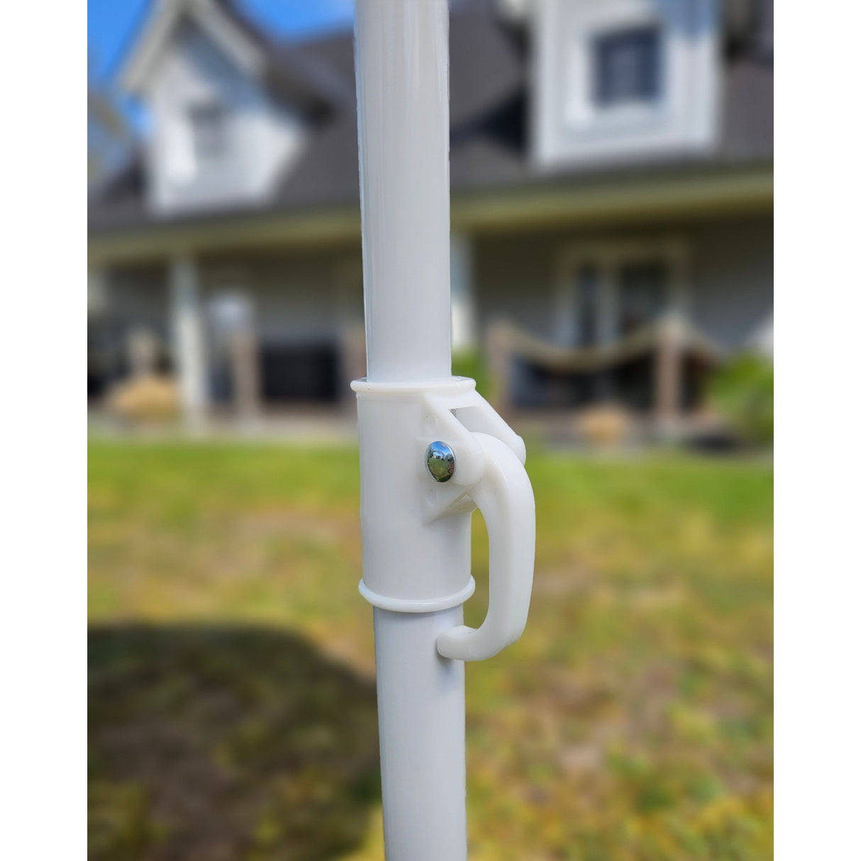 Parasol beach umbrella balcony umbrella UV protection 30+ striped 155 cm colorful