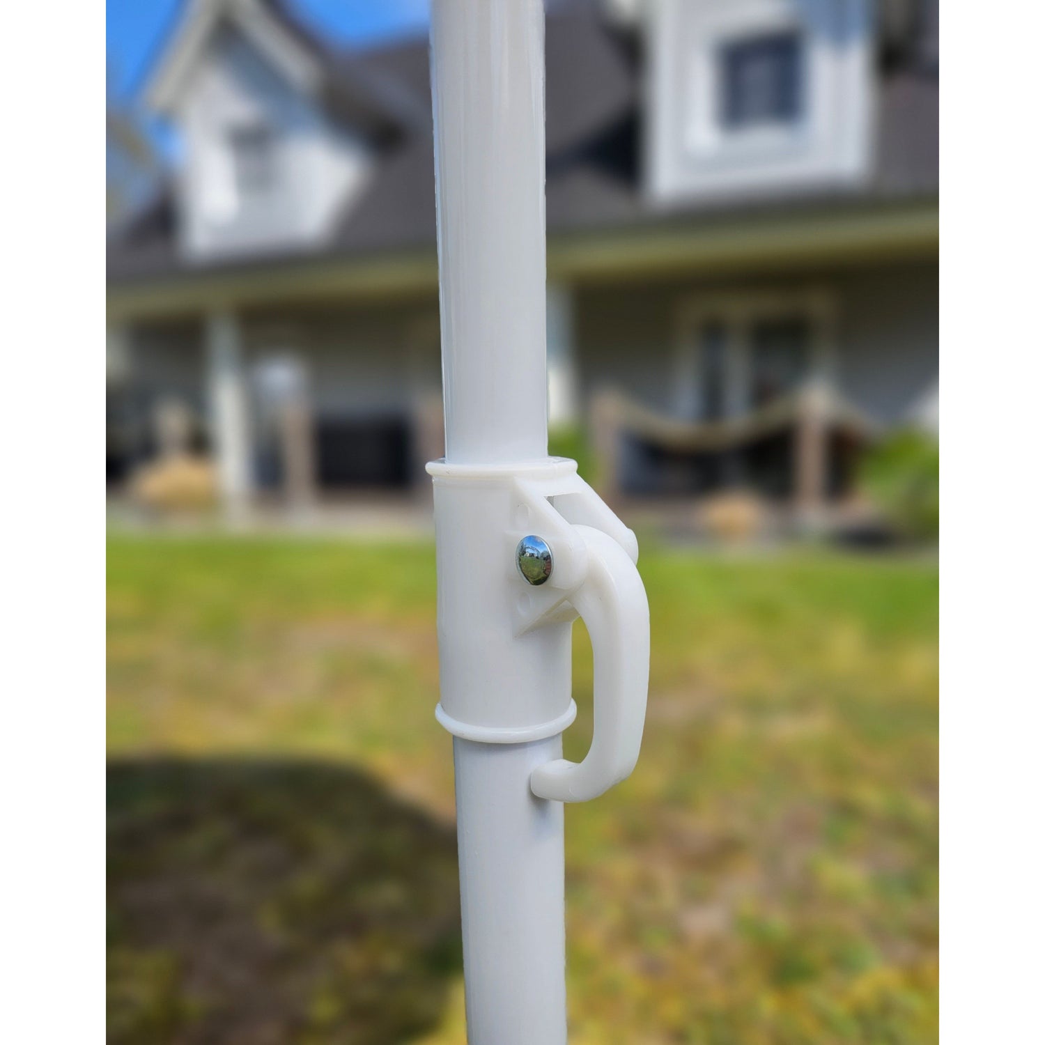 Parasol beach umbrella balcony umbrella UV protection 30+ striped 155 cm colorful