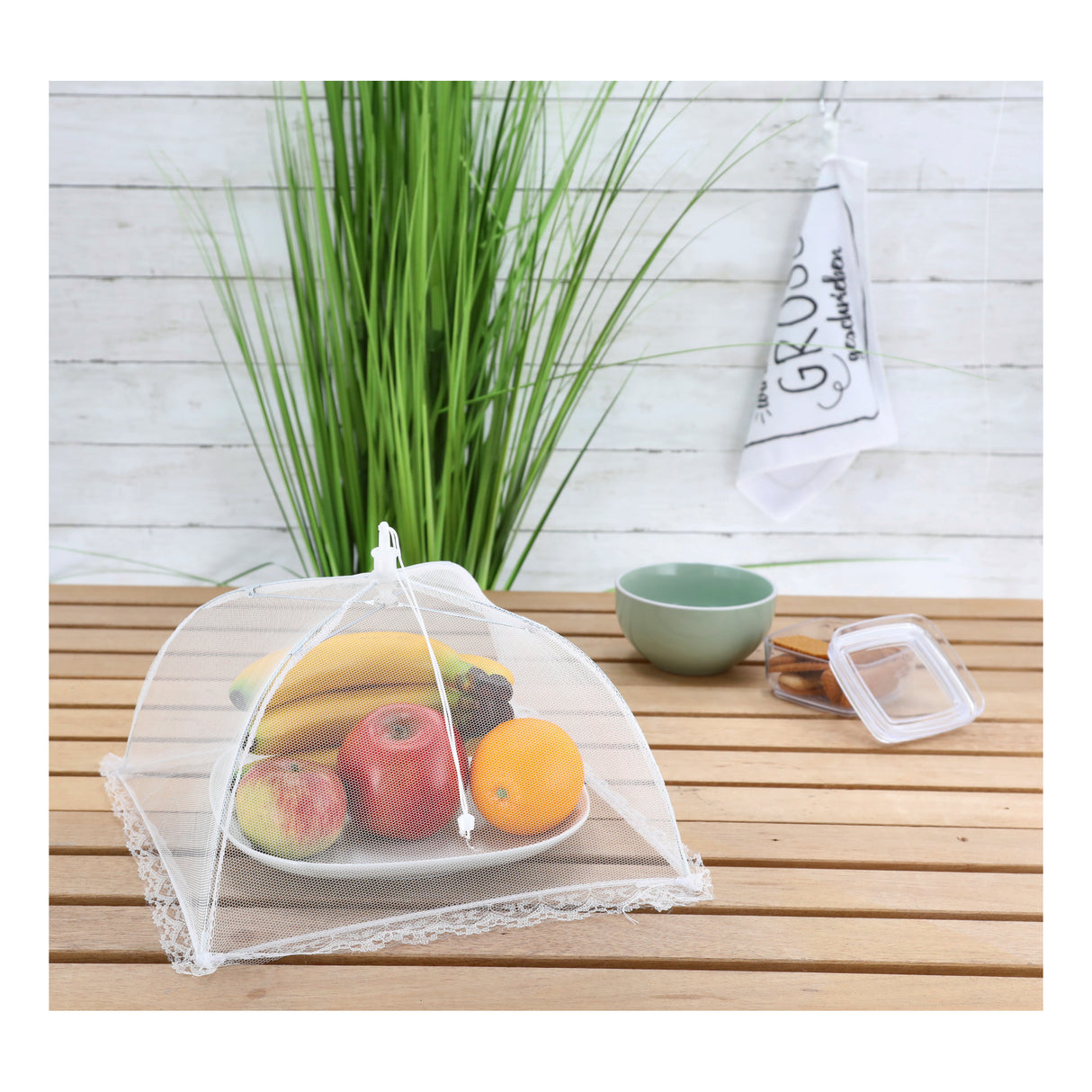 Speisehaube Meinposten weiss 2er Set