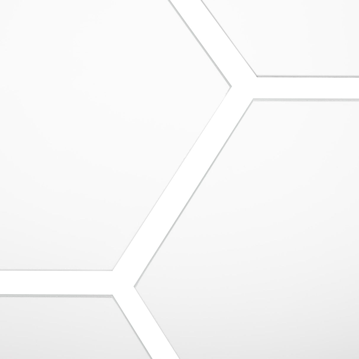 Mirror wall mirror hexagonal set of 6 mirror tiles SELF-ADHESIVE 18x21 cm