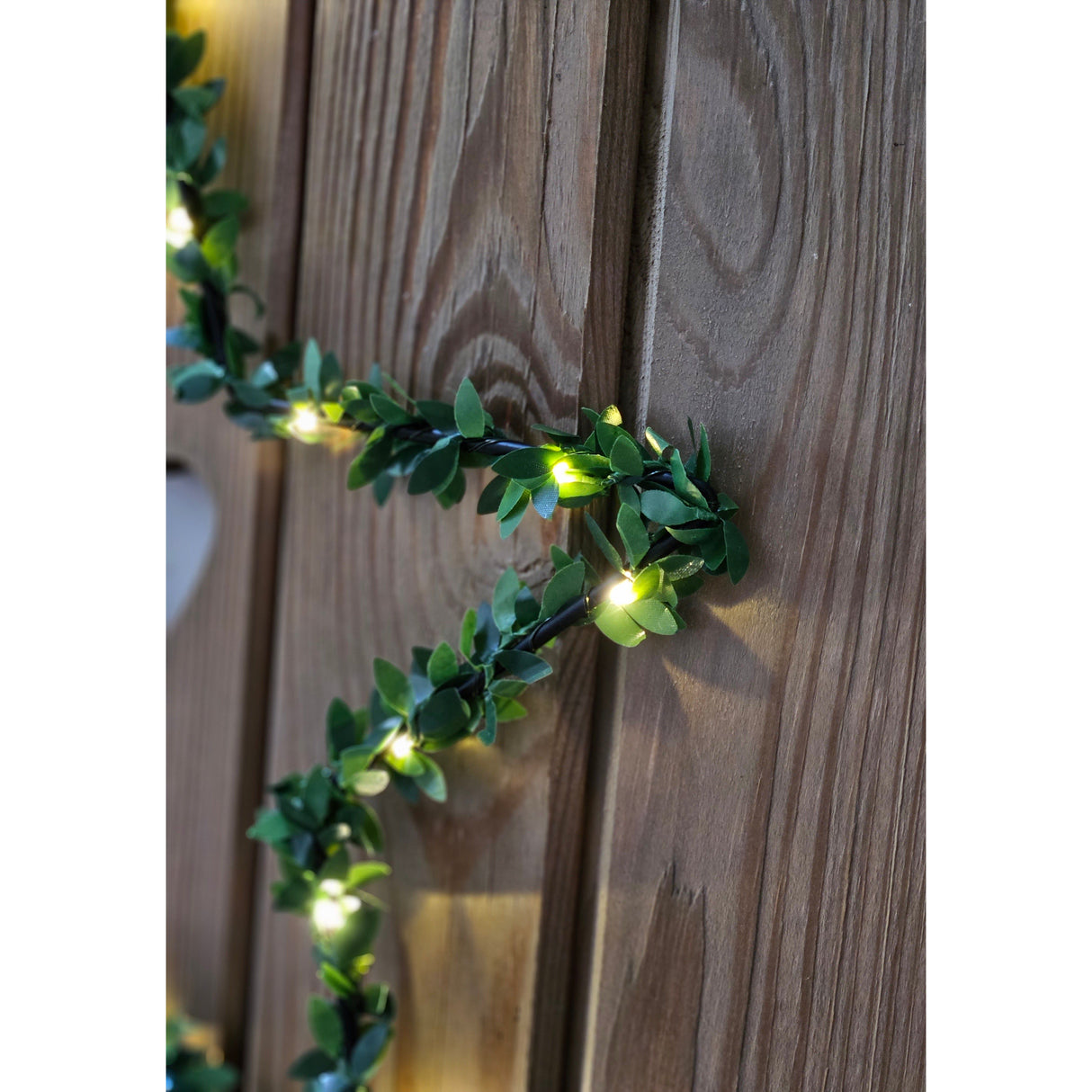 Heart Star Window LED Silhouette Warm White Christmas Lighting 30cm Decoration Green