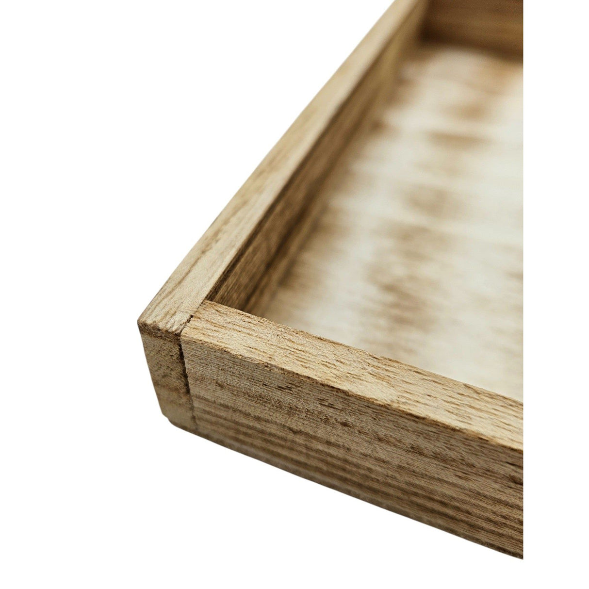 Tray wooden tray 26x26 brown natural decorative tray rectangular candle tray