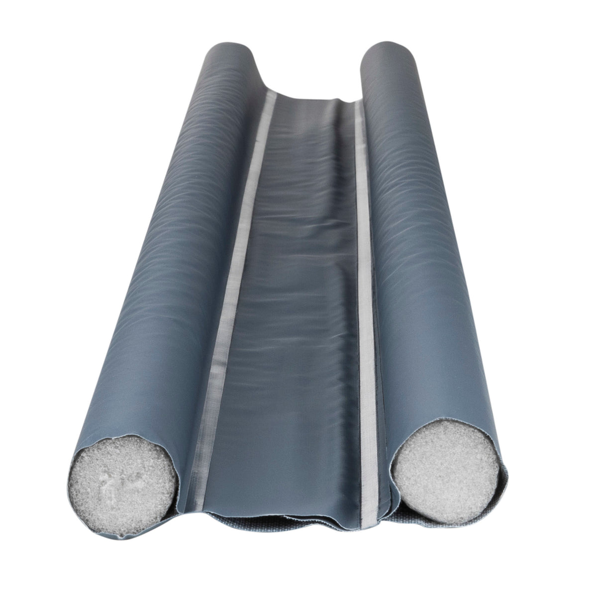 Draft stopper double seal door seal grey energy saving set of 2 95 cm can be shortened