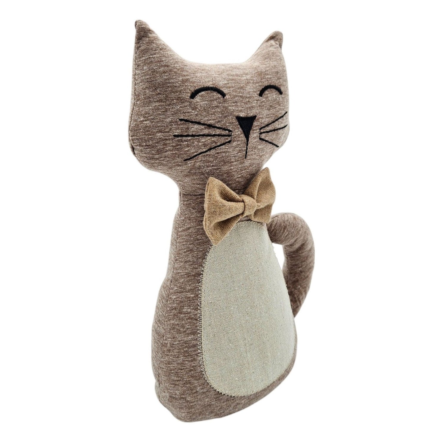 Door stopper cat Molly door holder sand filling stuffed toy decoration cat 30 cm