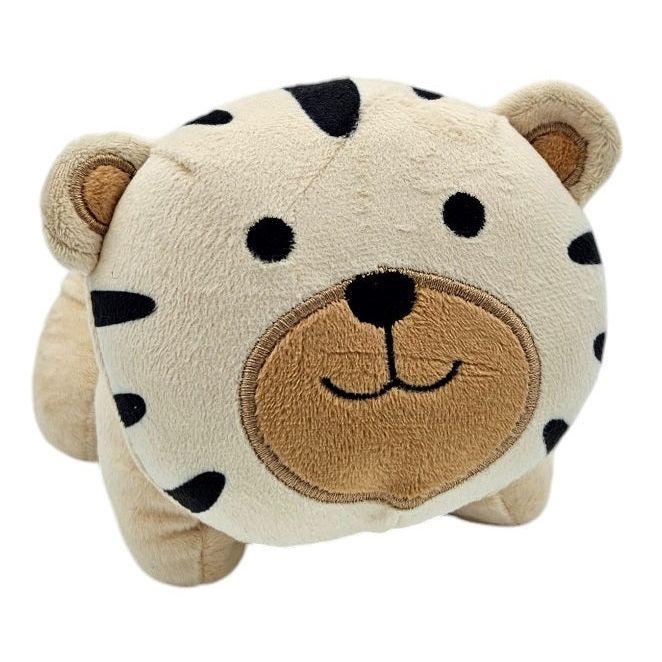 Door stop giraffe lion elephant tiger animals door buffer cream brown grey floor