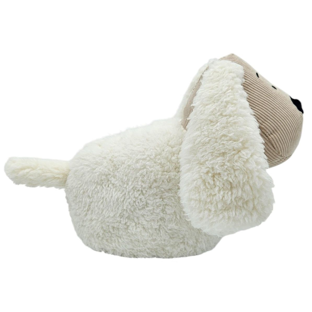 Door stopper door bag sheep cow dog door buffer for floor fabric and sand white beige
