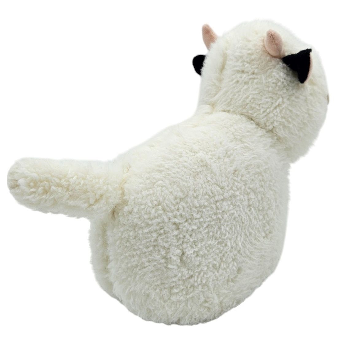 Door stopper door bag sheep cow dog door buffer for floor fabric and sand white beige