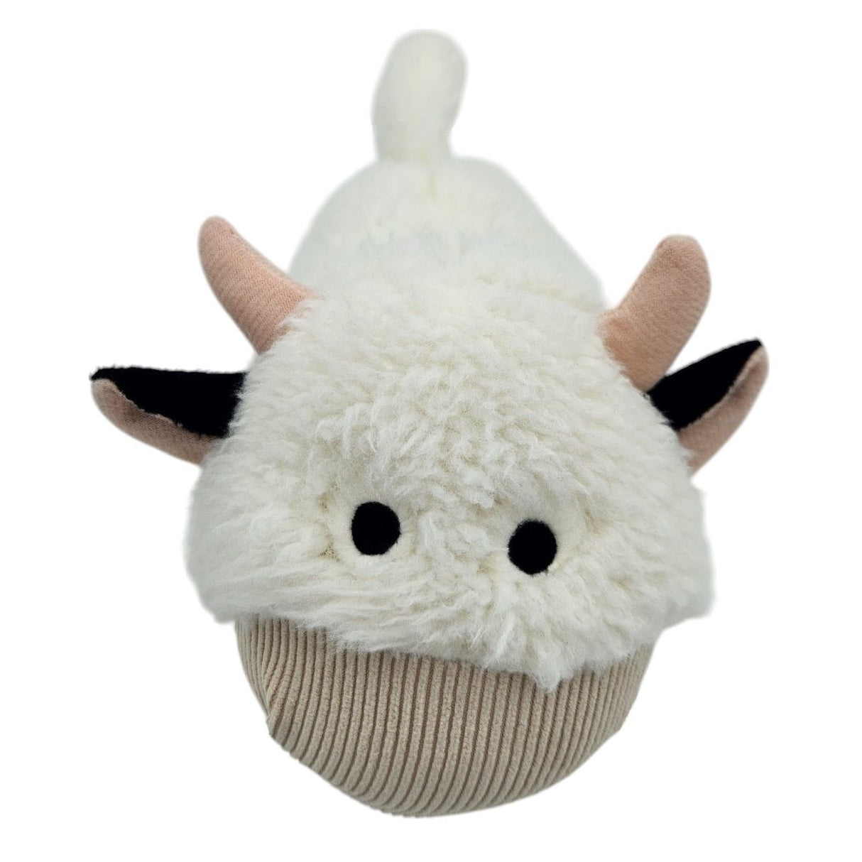 Door stopper door bag sheep cow dog door buffer for floor fabric and sand white beige