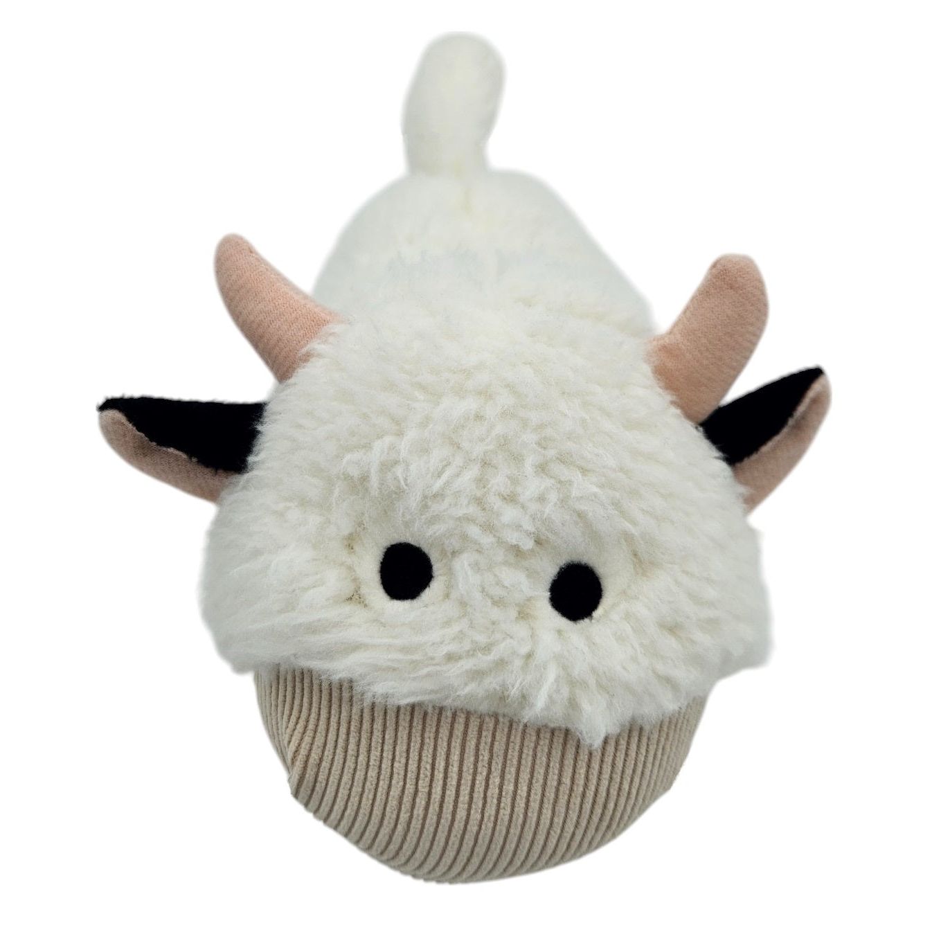 Door stopper door bag sheep cow dog door buffer for floor fabric and sand white beige