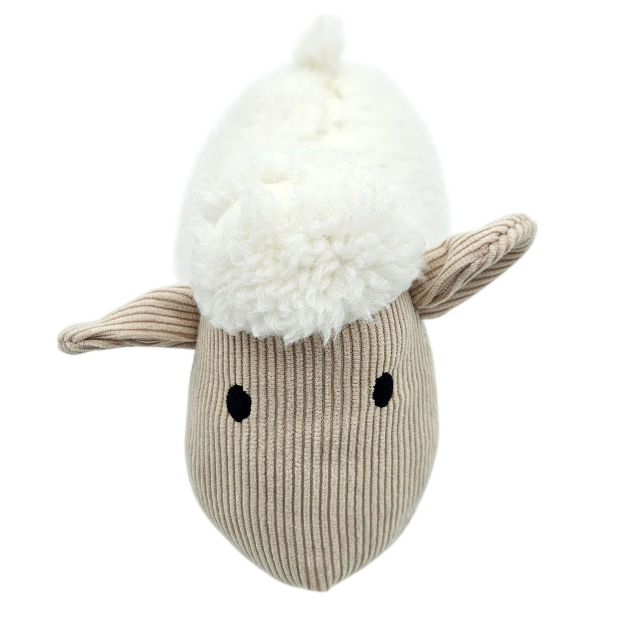 Door stopper door bag sheep cow dog door buffer for floor fabric and sand white beige