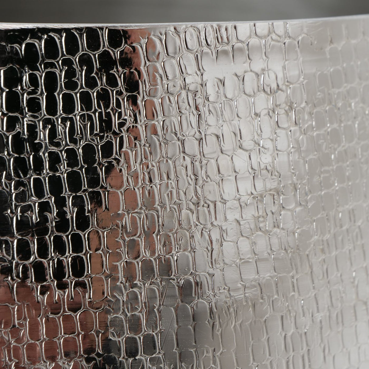 Flowerpots silver metal plant pot set of 2 decorative flowerpot planter outside round hammered