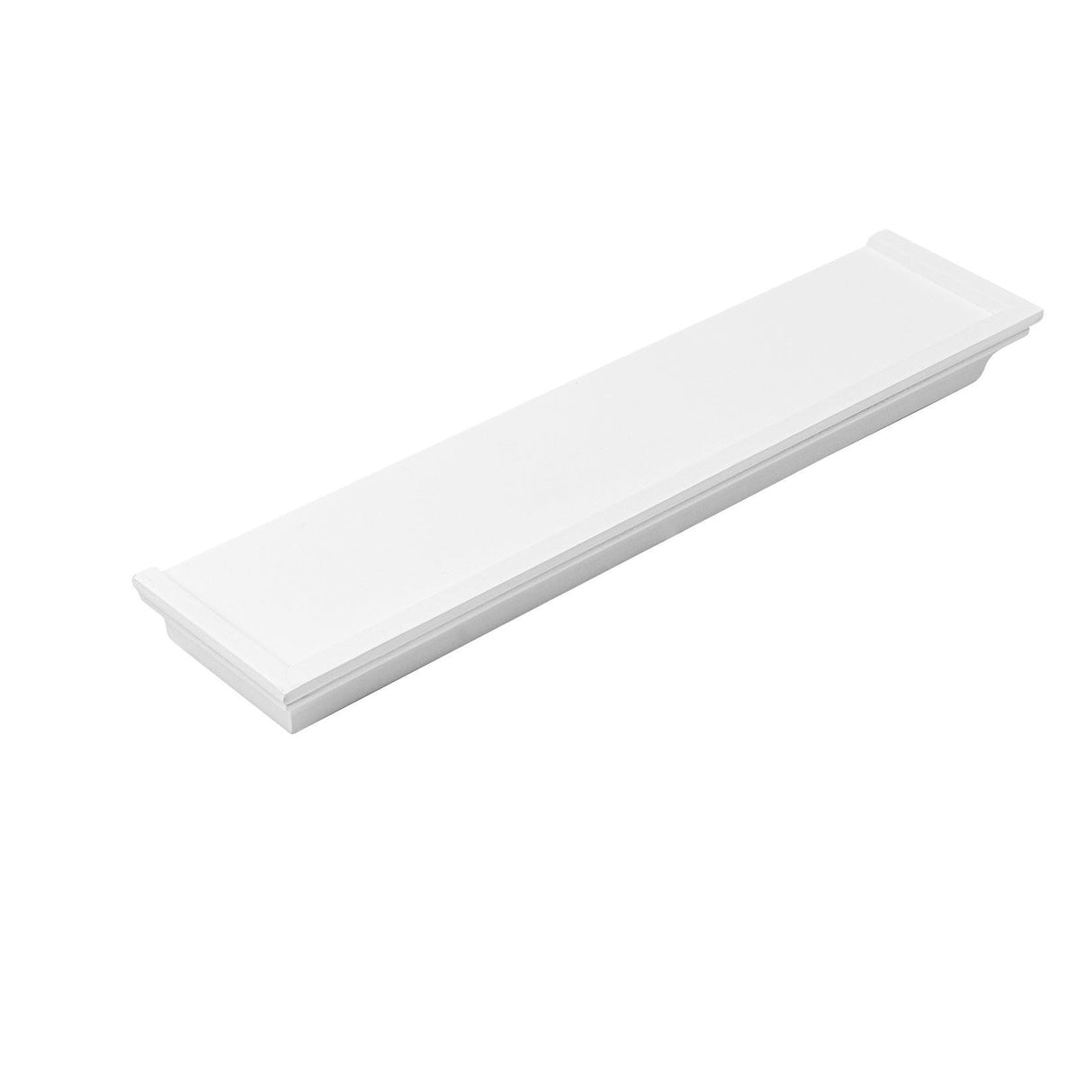 Wall shelf white country house bookcase 15-61 cm wall board hanging shelf floating shelf