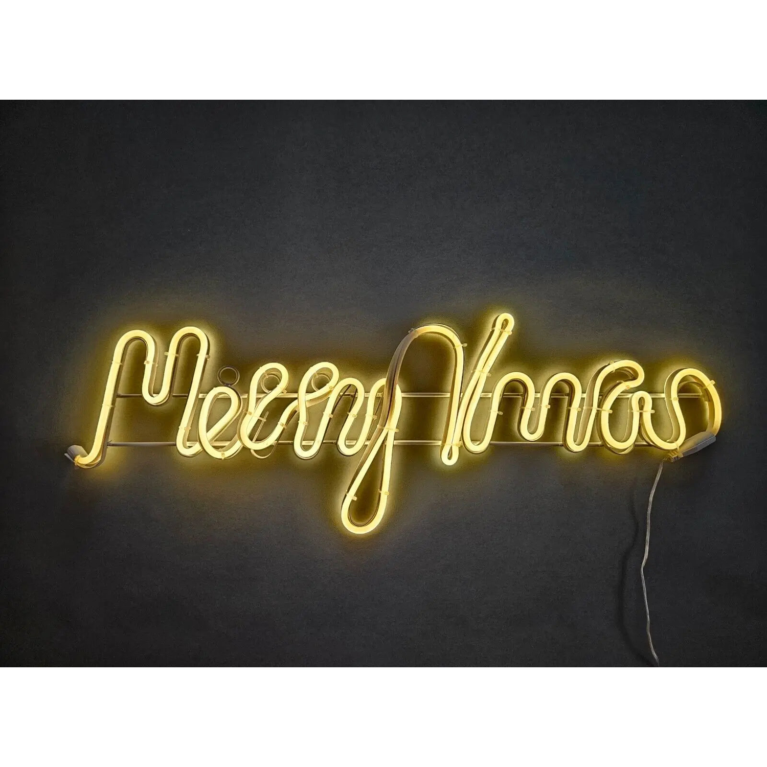 Christmas lights lettering Merry Xmas Merry Christmas LED warm white SALE