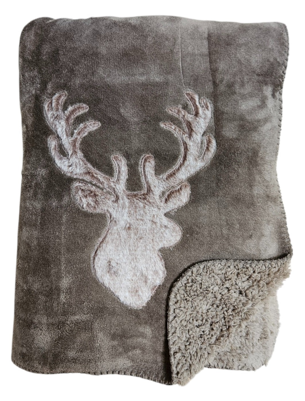 Blanket Cuddly blanket Bedspread Living blanket Deer Winter 150x200 cuddly soft