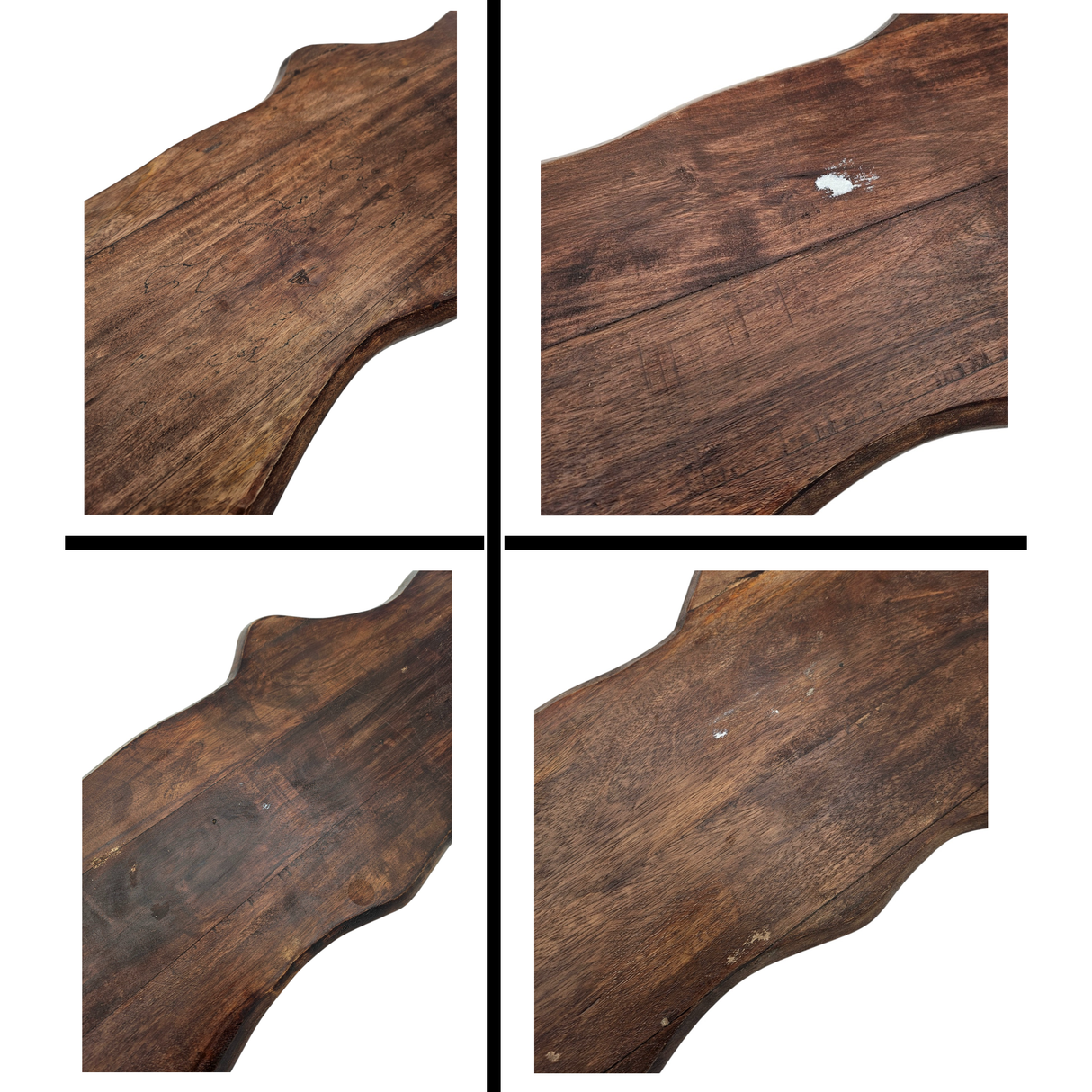 Cutting board XXL mango wood serving board plate wooden board long 80cm B-WARE