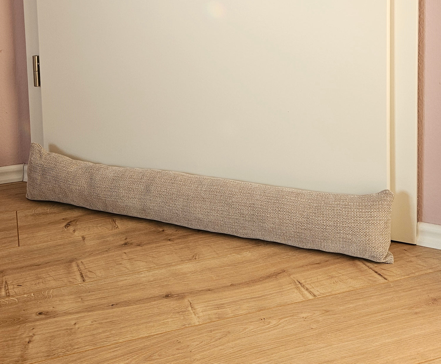 Draft stopper door seal door wind stopper doors and windows fabric grey cream beige 90 cm