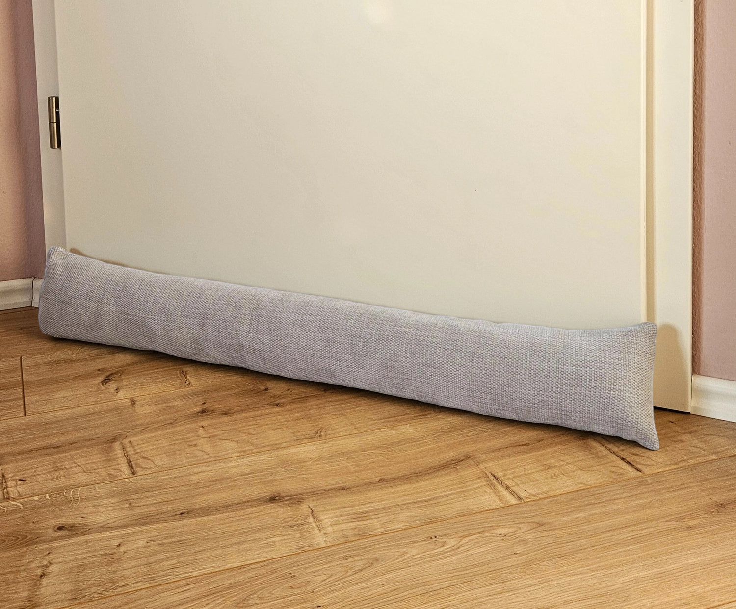 Draft stopper door seal door wind stopper doors and windows fabric grey cream beige 90 cm