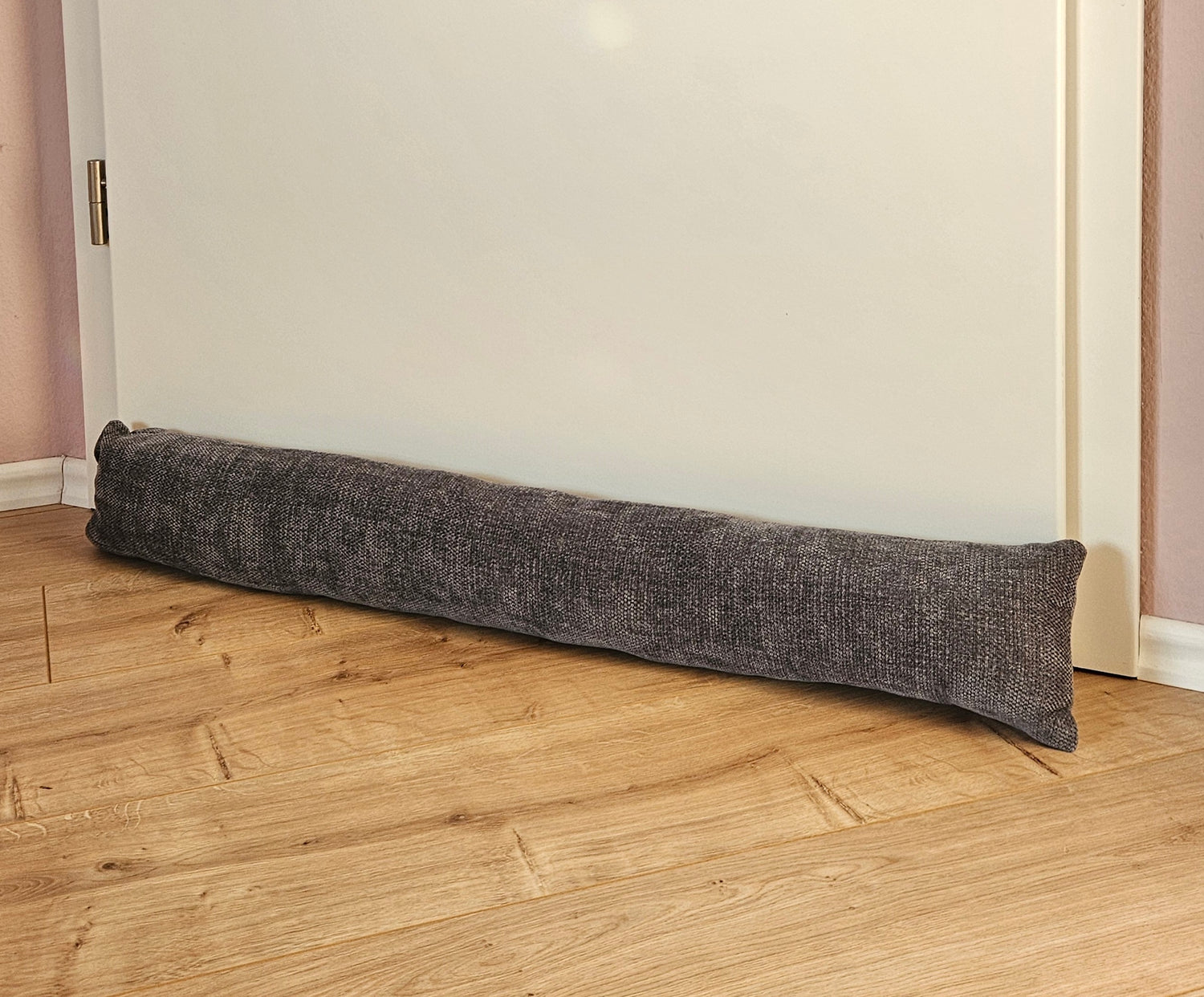 Draft stopper door seal door wind stopper doors and windows fabric grey cream beige 90 cm