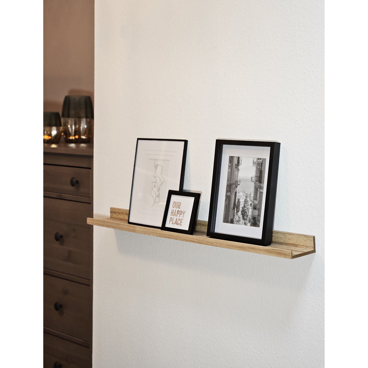 Photo ledge Picture ledge Floating shelf Wooden shelf Wall shelf Bookshelf Wall board