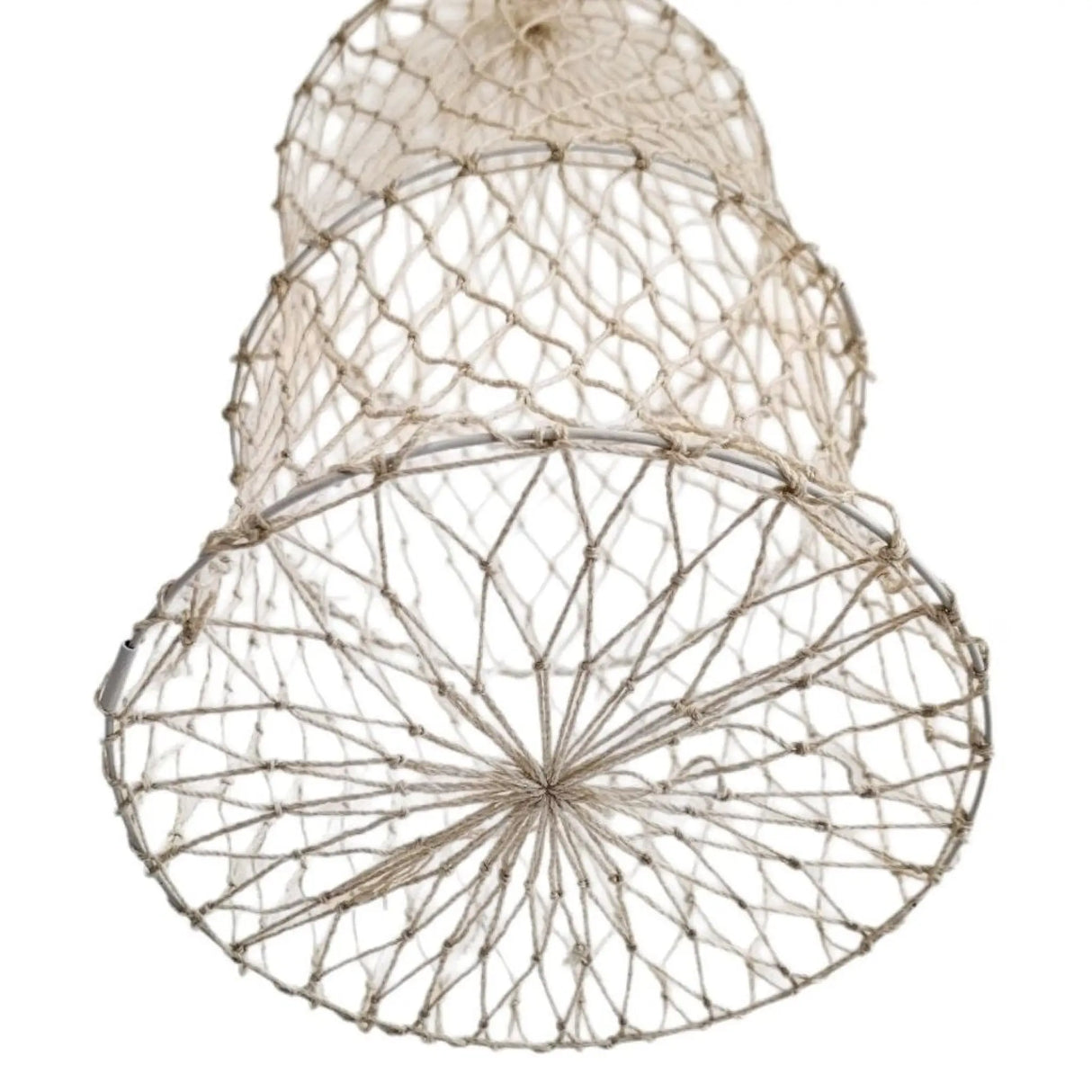 Fischernetz Deko Reuse Dekofischernetz Dekonetz Meer maritim Dekoreuse 50 cm - Deko Fischernetz