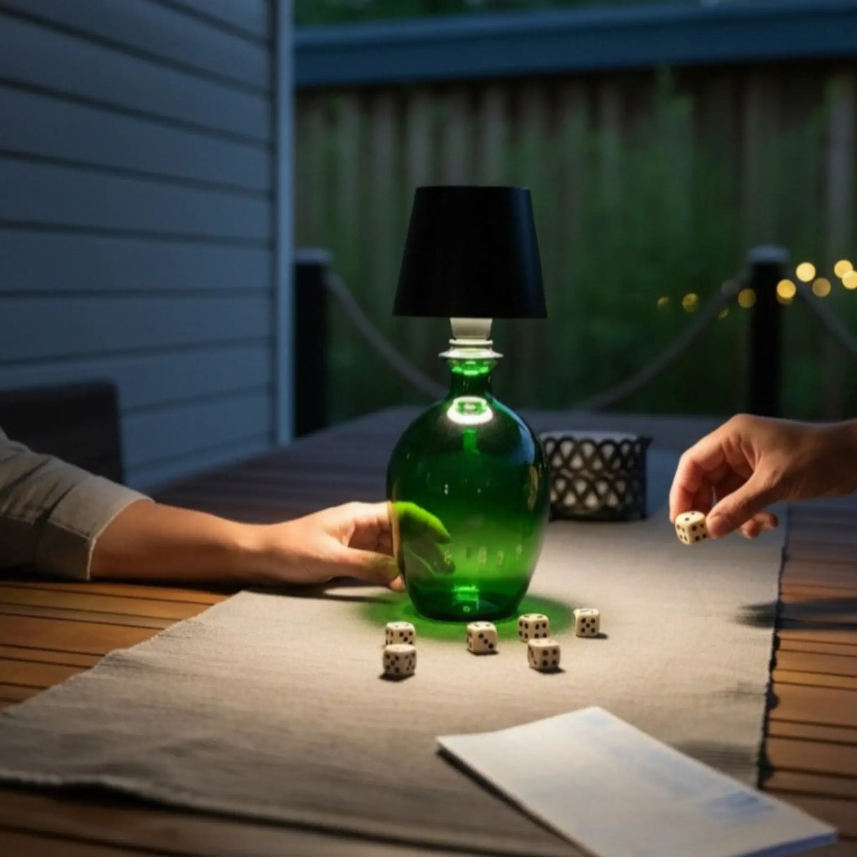 Flaschenlampe Aufsatz für Flasche LED Aufladbar warmweiß Touch Leuchte Lampe - Leuchte Touch