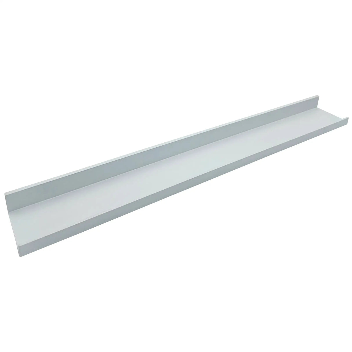 Fotoleiste Bilderleiste Schweberegal Holzregal Wandregal Bücherregal Wandboard - Groß weiß 77 x 10 x 3 cm - Wandregal