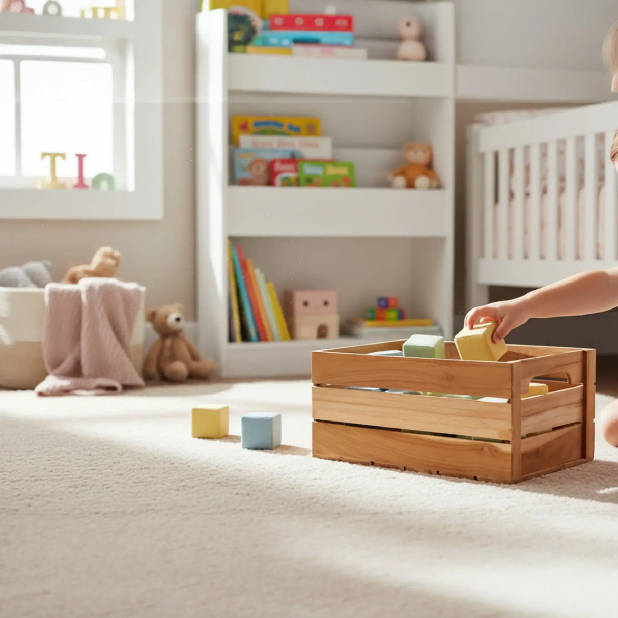 Holzkiste Teakholz Dekokiste Korb Aufbewahrungsbox Box 28x22 o. 20x13 cm Holzbox - Holzkiste