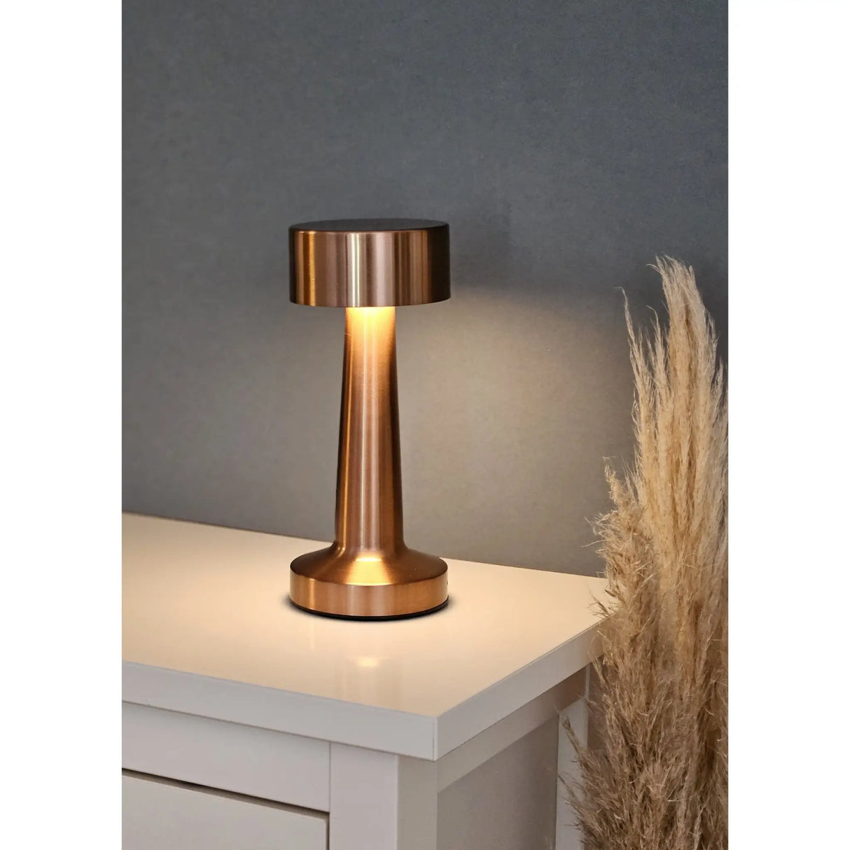 Lampe LED ohne Kabel Touch Tischleuchte Tischlampe Leuchte kabellos dimmbar - Lampe