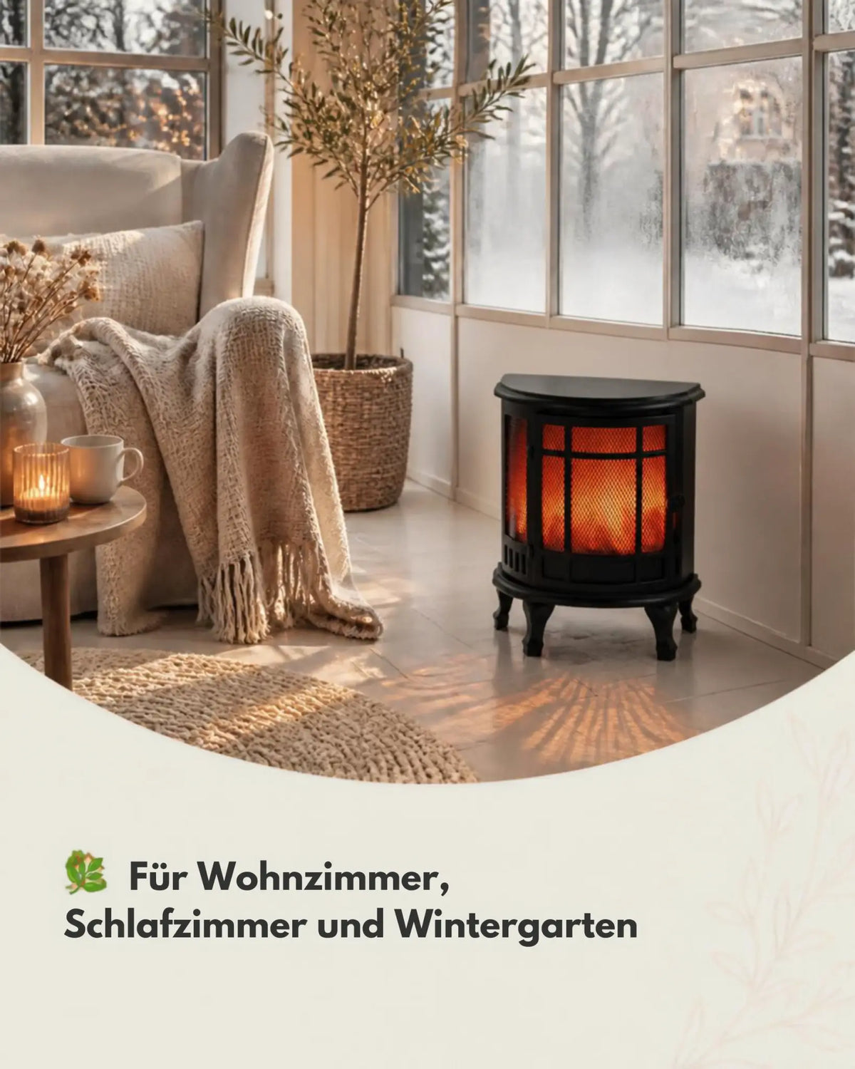 LED Kamin mit Flammeneffekt – Gemütliche Atmosphäre für Ihr Zuhause - Dekokamin