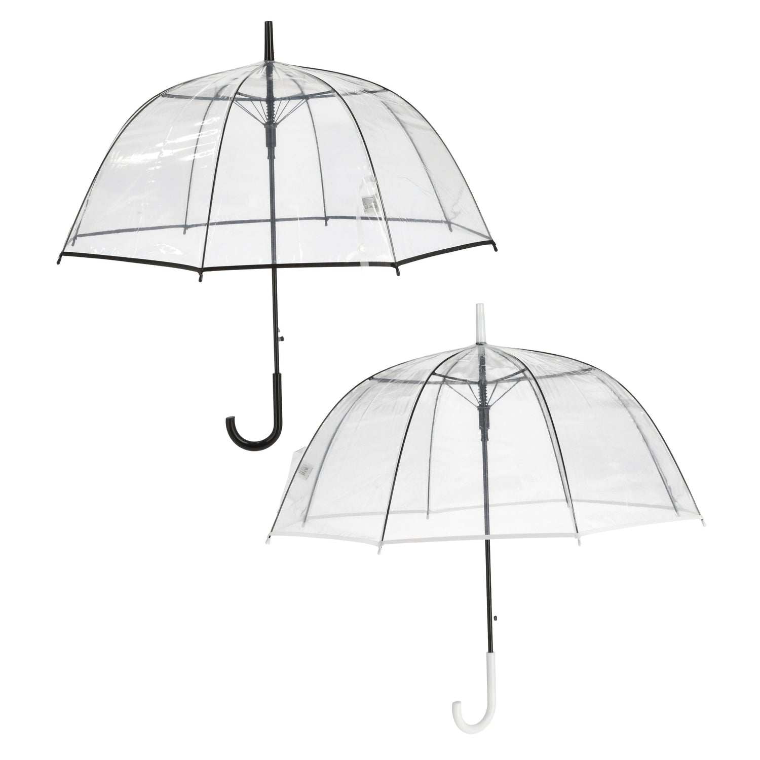 Umbrella bell umbrella umbrella rain bell shape round clear transparent Ø 85 cm