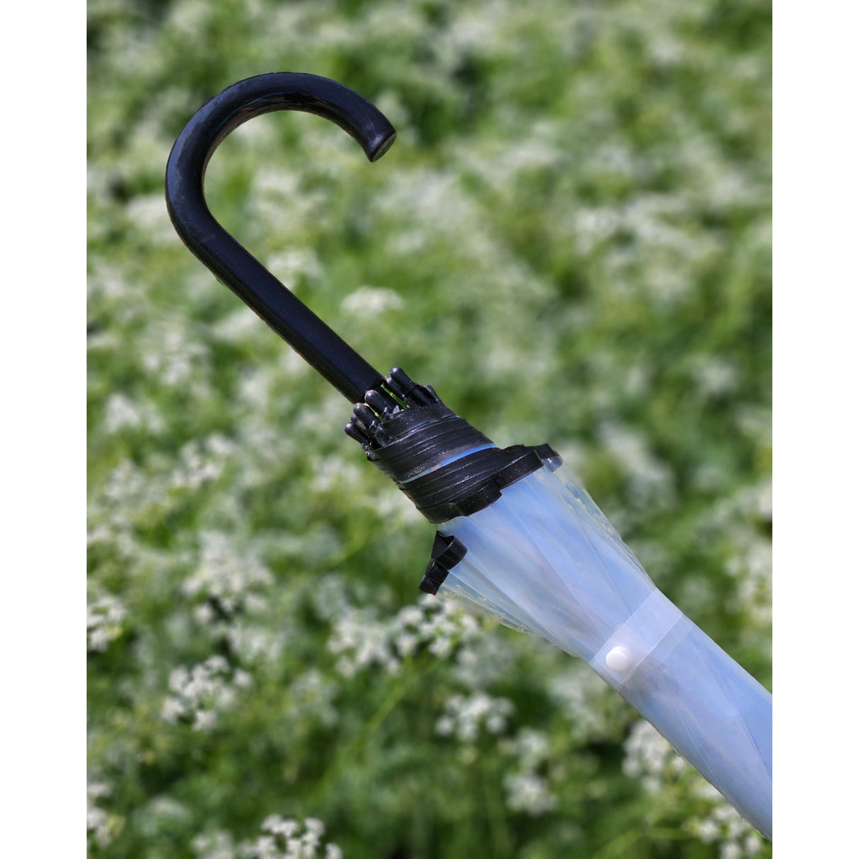 Umbrella bell umbrella umbrella rain bell shape round clear transparent Ø 85 cm